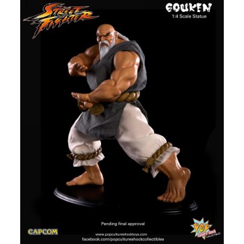 Street Fighter Gouken 1/4 scale statue